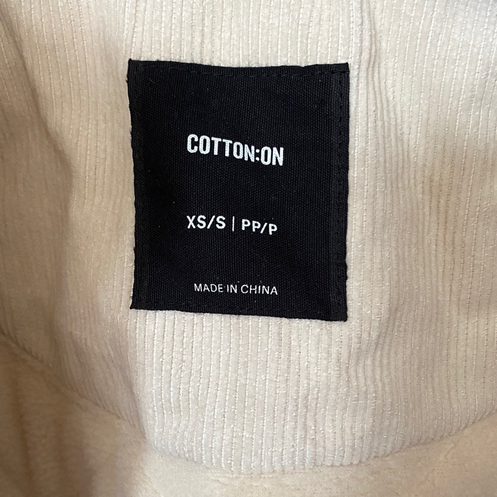 Cotton On Men's Light Tan Shirt Jacket - Picture 2 of 3